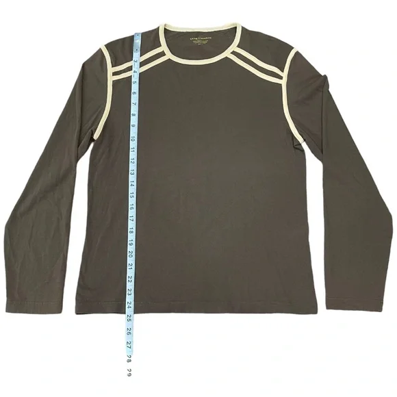 Brown Club Monaco Long Sleeve Shirt (S) - Picture 3 of 5